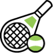 icona padel tennis como